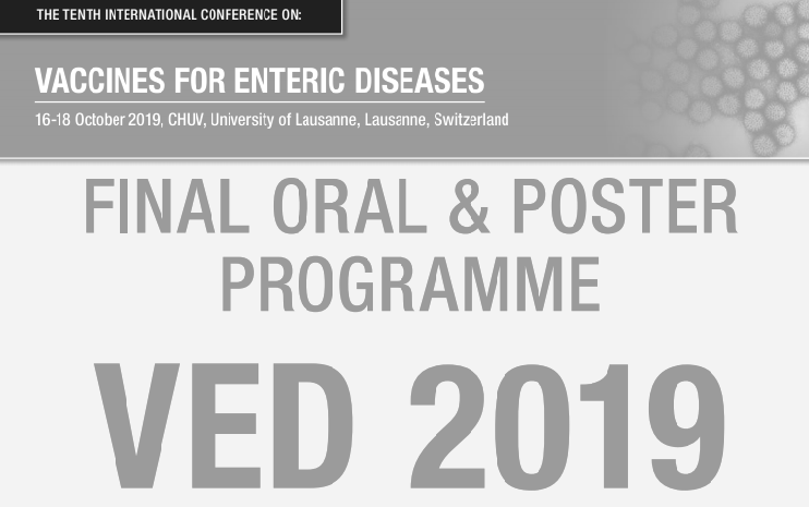 Mycket lovande kliniska studieresultat av ETVAX® kommer att presenteras på konferensen Vaccines for Enteric Diseases (VED) 16-18:e oktober i Lausanne, Schweiz